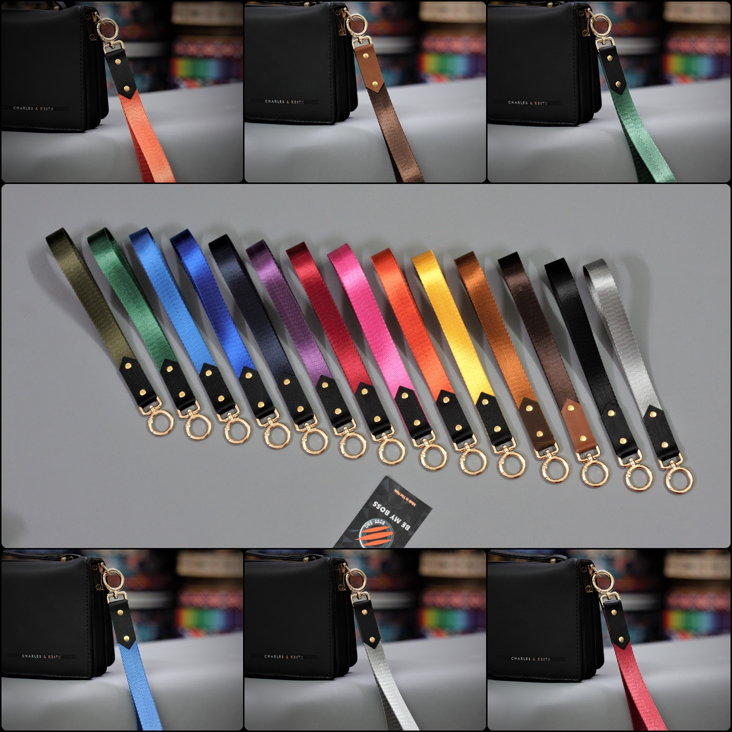 Dây Móc Khóa – Handstrap Cho Túi Xách Size 2cm