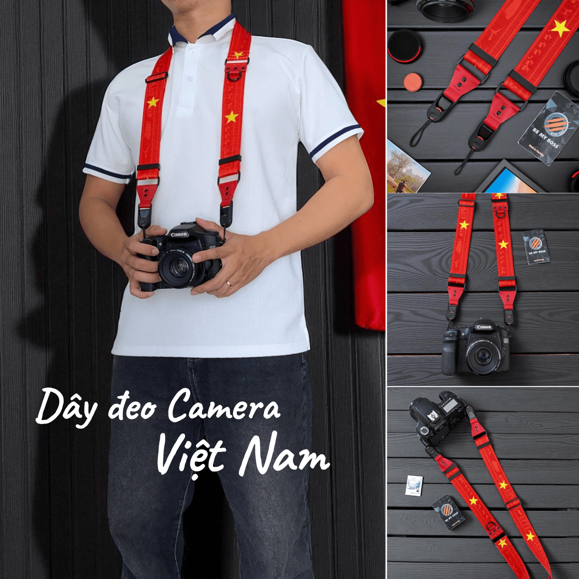 CONCERT QUỐC GIA / Dây Đeo Máy Ảnh Thao Tác Nhanh Việt Nam No.1