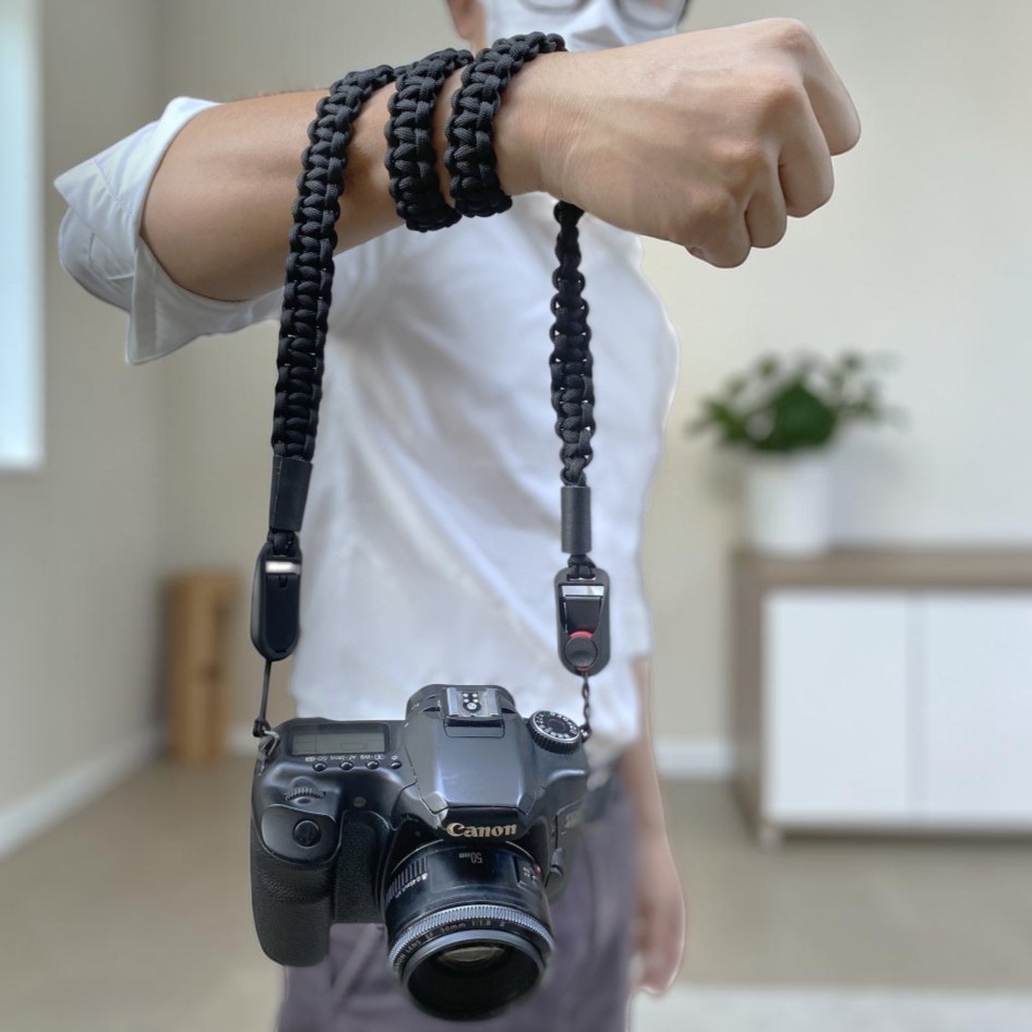 Paracord Type Mad Max Dài Phối Màu Đen